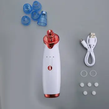 

Electric Facial Pore Cleaner Acne Blackhead Removal Extractor Machine USB Rechargeable Skin Cleaner Beauty Tool Kit