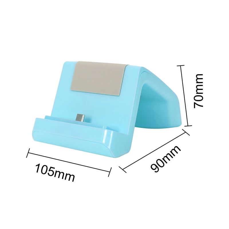 ABKT-15V/2.6A Type C Portable Charging Dock Station Stand Fast Charge Angle Adjustable for Nintendo Switch Lite NS Switch Consol