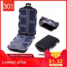 Водонепроницаемый рыболовные снасти Коробки рыболовные приманки крюк Коробка для хранения чехол ящик для рыболовных принадлежностей с 10/16/26 отделения рыболовные принадлежности