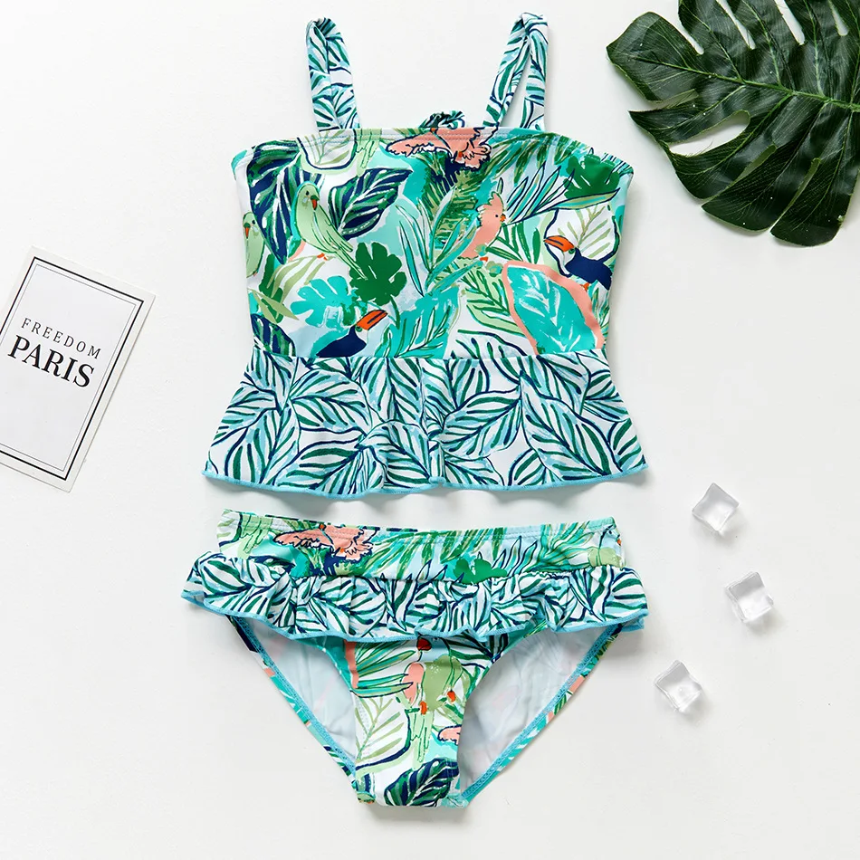 Новое поступление одежда для купания девочек От 2 до 10 лет малышей купальный