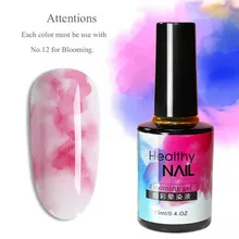 15 мл DIY Декорация для ногтей градиент размазывание лак для ногтей акварель цветущие чернила пузырь