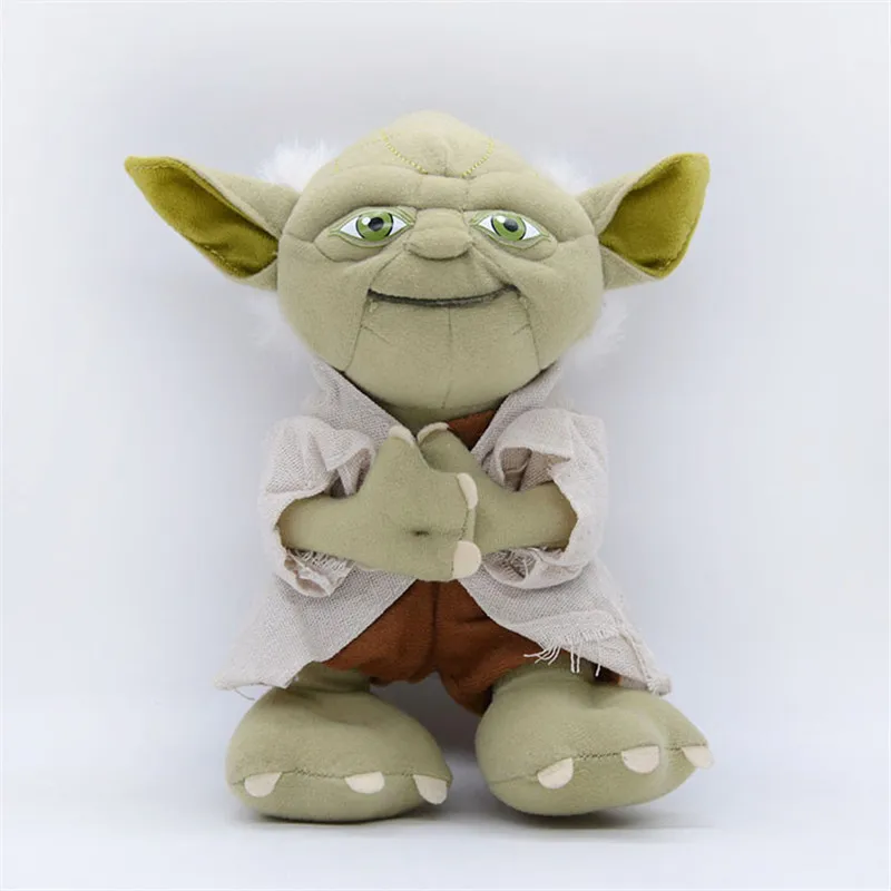7inch Star Wars Wisdom Master Yoda Plush Toys Yoda Lover Fans Soft Plush Animal Doll Toys for Children Xmas Birthday Gifts