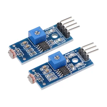 

uxcell Light Intensity Detection Sensor Photoresistor Module 3-Pin for Arduino UNO