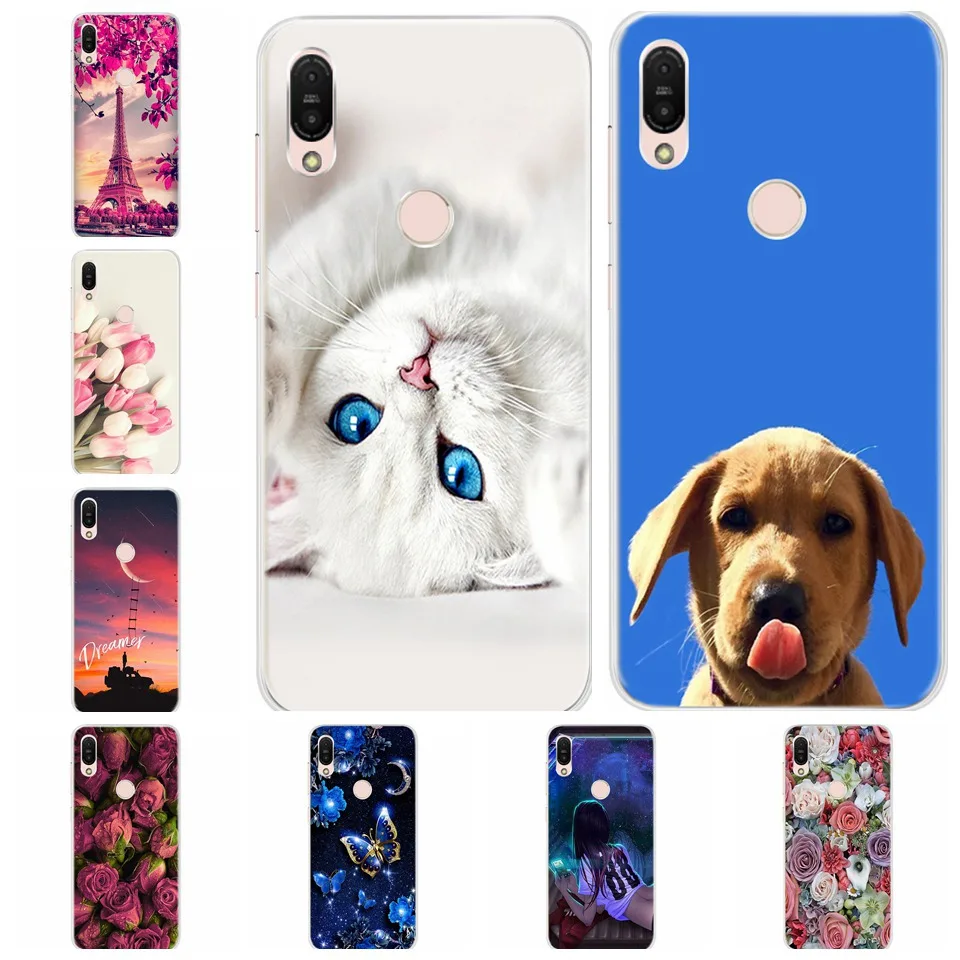 Силиконовые чехлы для телефонов Asus Zenfone Max Pro M1 ZB602KL мягкая задняя крышка из ТПУ ZB602