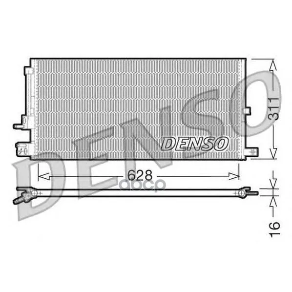 Конденсатор Кондиционера Denso арт. DCN11007