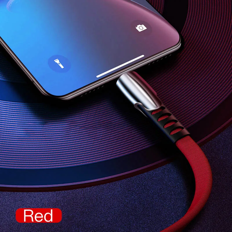 Oppselve usb type C кабель Быстрая зарядка провод шнур 3 м кабель usbc для Xiaomi K20 samsung S9 Oneplus 7 Pro мобильный телефон USB-C зарядное устройство - Цвет: Red