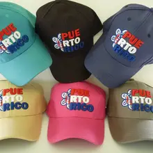 Бейсбольная кепка для взрослых с изображением флага пуерто-Рико, 1 размер, регулируемая