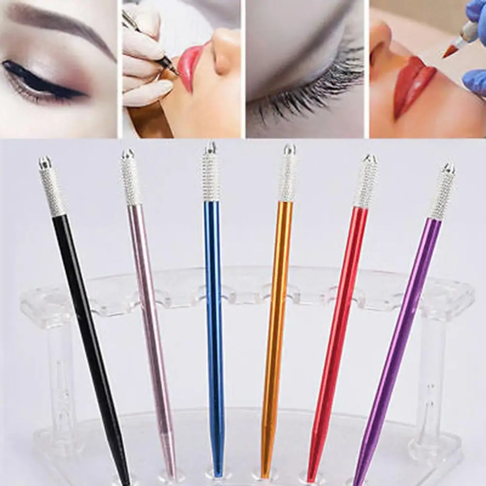

Alloy Manual Tattoo Pen Fog Eyebrow Lip Line Semi Permanent Beauty Makeup Tool body art tool