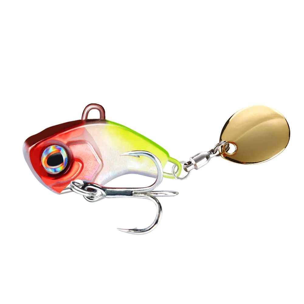 1PCS Rotating Metal VIB 9g/13g/16g/22g Wobbler Fishing Lure Sequins Tail Spinner Sinking Baits Spoon Crankbait Fishing Tackle 1PCS Rotating Metal VIB 9g/13g/16g/22g Wobbler Fishing Lure Sequins Tail Spinner Sinking Baits Spoon Crankbait Fishing Tackle