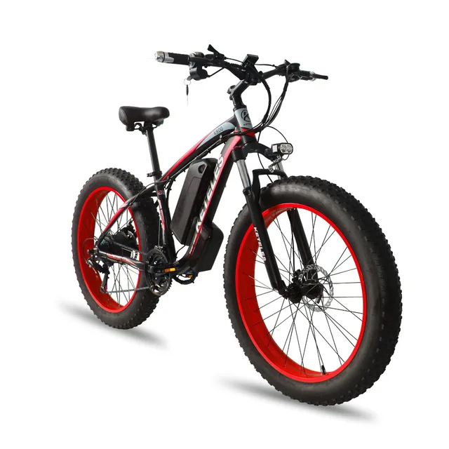 Motor Bikes Bicycles Electric Mountain Bike 48V Snow Bicycle 26×4.0 Fat Tire E Bike Folded Ebike Cycling Electric Bicycle 4