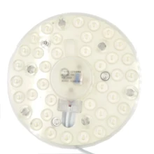 Круглая Светодиодная панель кольцевые огни 12 Вт 18 Вт 24 Вт AC 220 В Белый светодиодный круглый потолочный оптический объектив модуль датчика движения лампа плата циркулярная