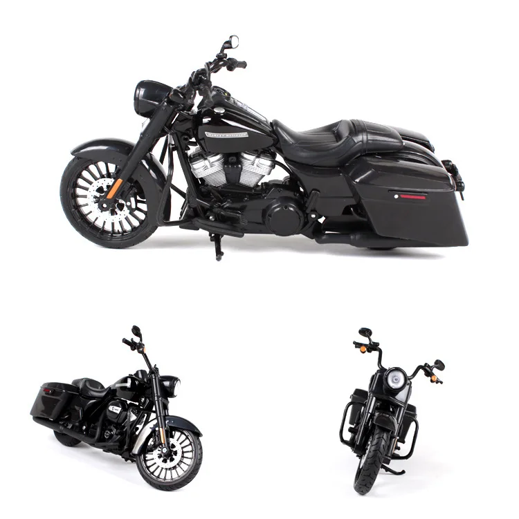 Maisto 1:12 Harley Davidson Road King Speclal мотоциклетные металлические модельные игрушки для детей подарок на день рождения Коллекция игрушек