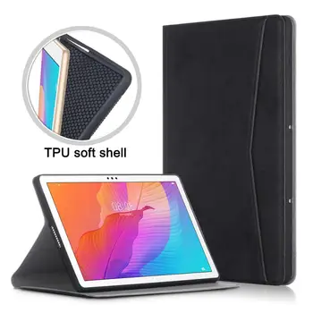 

Case For Huawei MatePad T10s AGS3-W09 AGS3-L09 10.1'' Leather Magnetic Stand Folio Cover