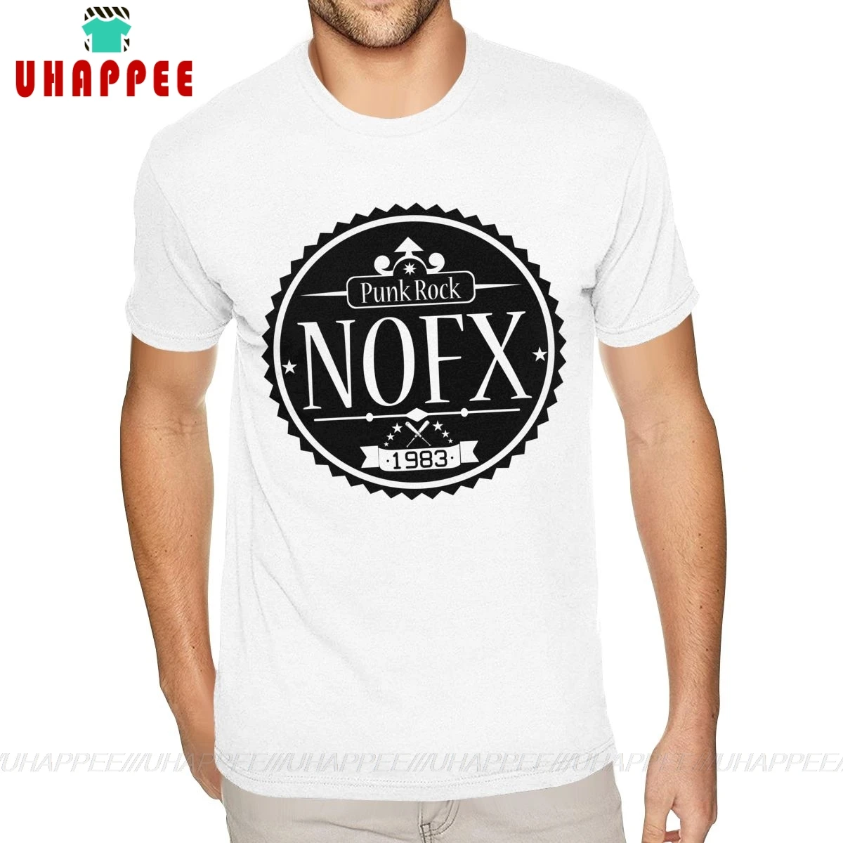Мужские футболки в стиле панк-рок NOFX размером 3XL | Мужская одежда