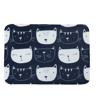 

Cartoon Kitchen Mat Anti-skid Door Mat Absorbent Entrance Area Rug Home Decor Carpets for Kitchen Bath Floor