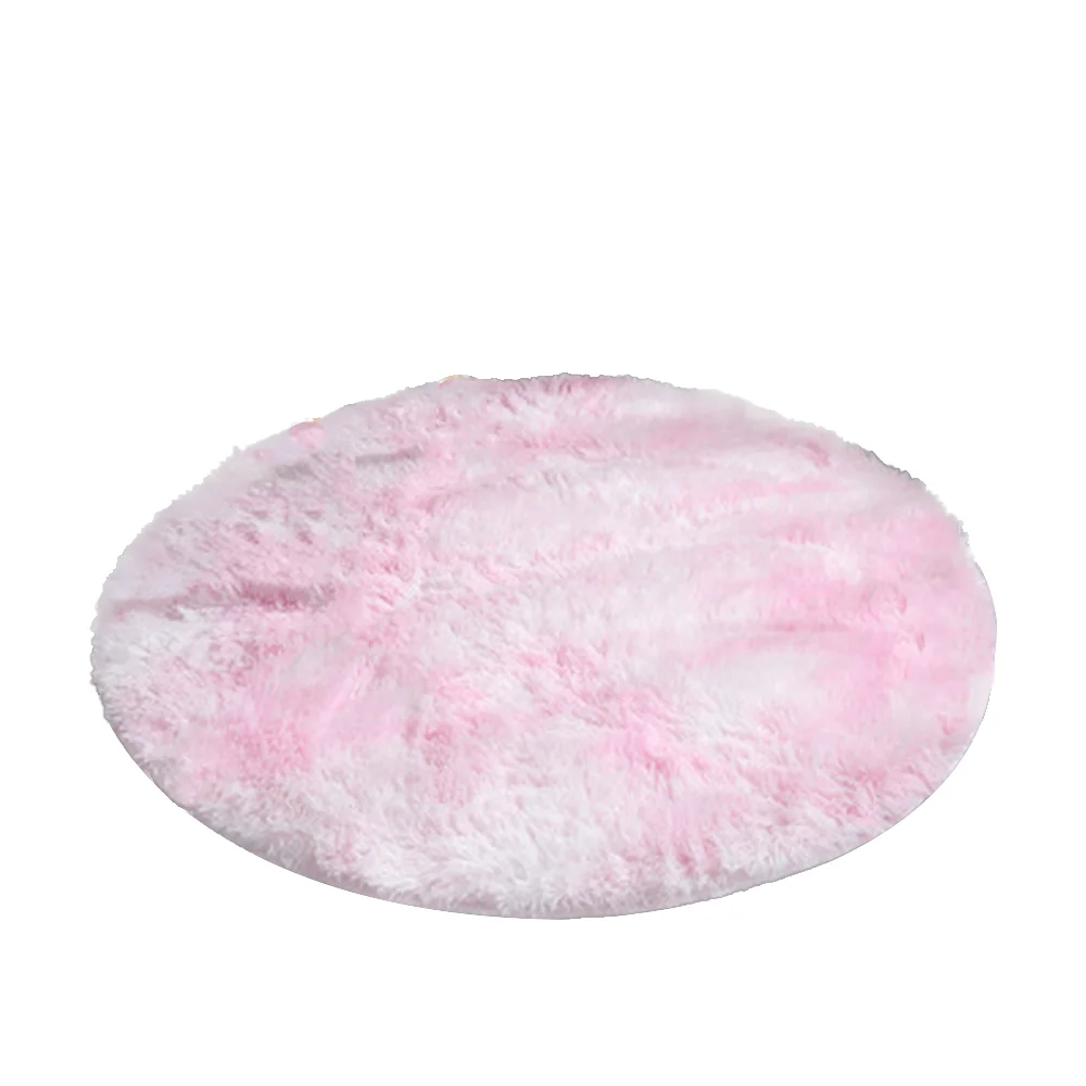 80*80cm Round Carpet Kawaii Cute Room Decor Fluffy Soft Carpet Home Bedroom Decoration Carpets