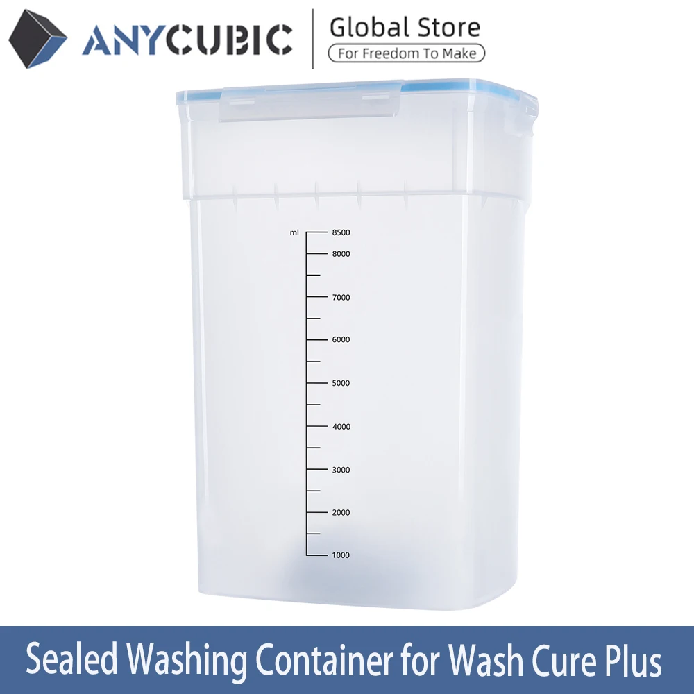 3d Printer Parts Anycubic Wash & Cure Plus Accesorrories Sealed Washing Container For Resin 3d принтер запчасти printer heads 3D Printer Parts & Accessories