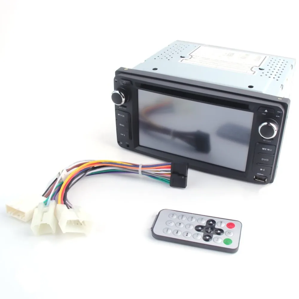 

6.2 inch Universal Double Din In-Dash Digital Media DVD Car Display 7 Color Button LED Light Setting for Toyota
