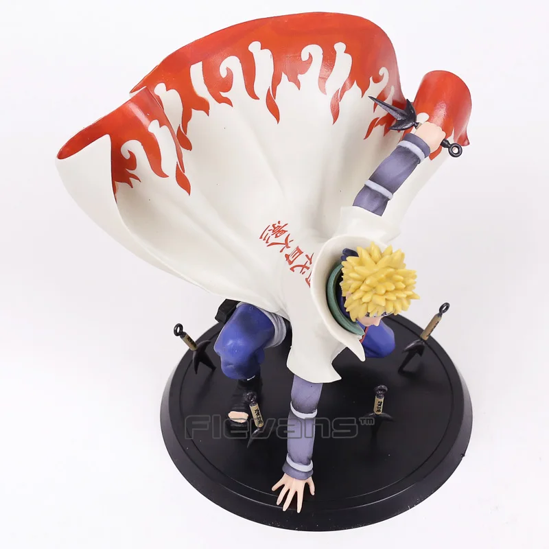 Наруто Shippuden Hokage Namikaze Минато Статуя Коллекционная ПВХ фигурка модель игрушки