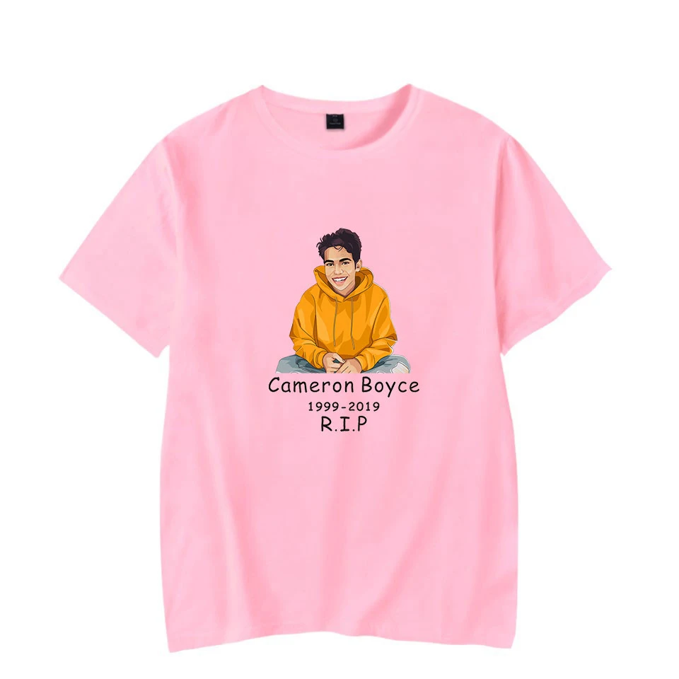 Футболка Cameron Boyce для мужчин и женщин летняя универсальная крутая повседневная