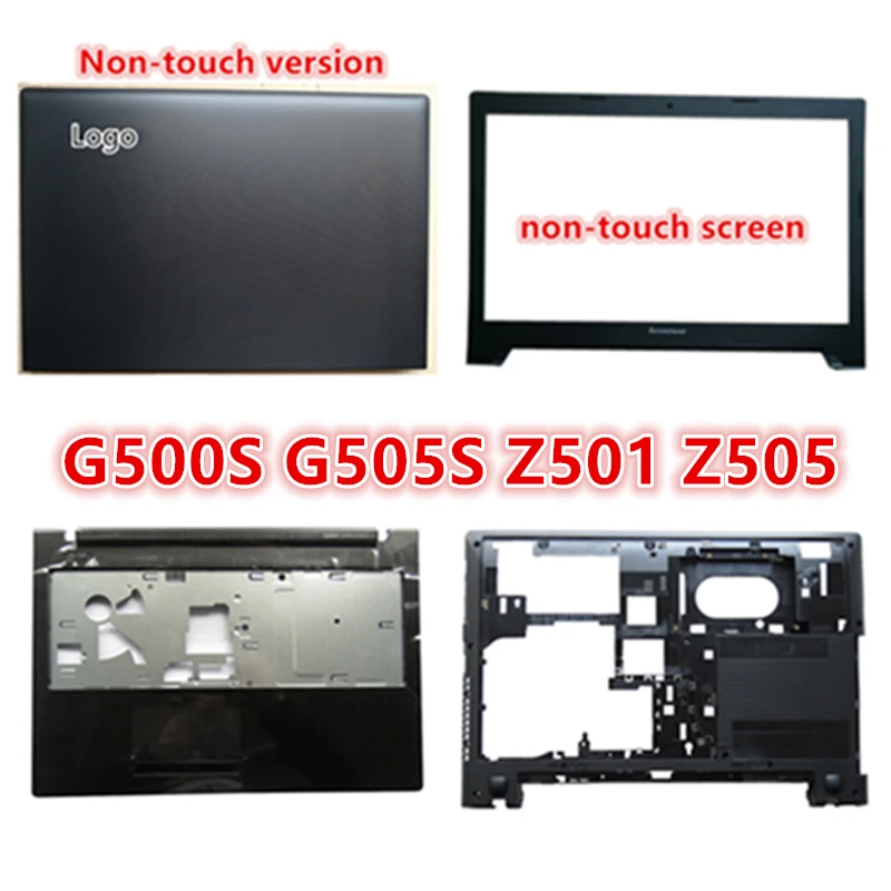 New Laptop For Lenovo G500S G505S Z501 Z505 LCD Back Cover Top Cover/LCD Front Bezel/Palmrest/Bottom Base Cover Case