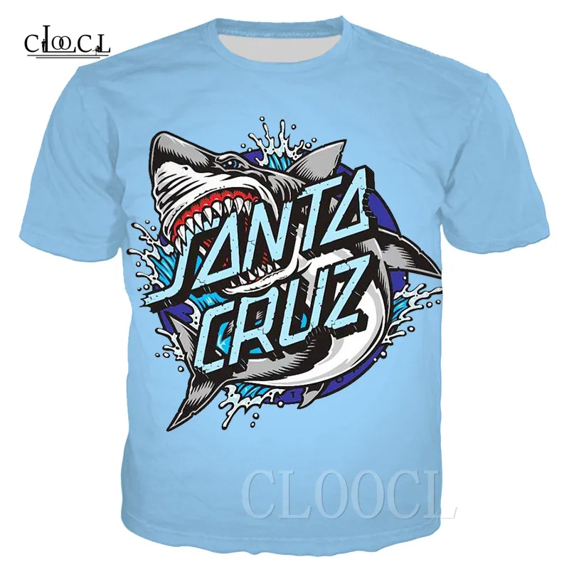 

2019 New Arrival Santa Cruz Shaka Han T Shirt For Men Women 3D Print Anime Hip Hop Summer Short Sleeve Tshirt Oversized Tee Tops