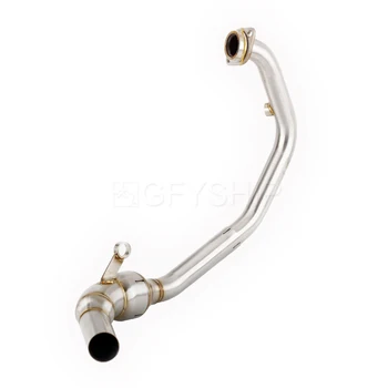 For KTM Duke 390 2021 Duke 125 390 21 Duke 250 Duke390 Motorcycle Exhaust Muffler Front And Middle Link Pipe 51mm Slip-on