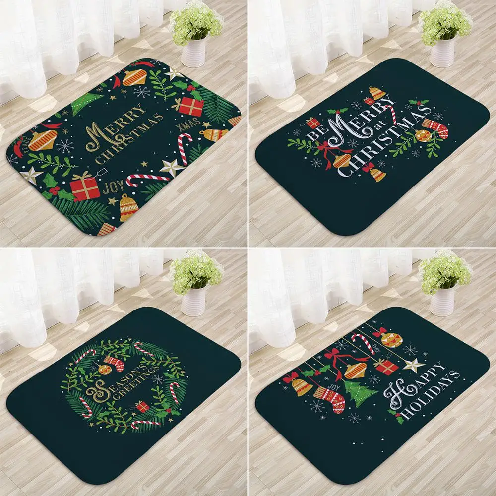 PATIMATE Christmas Mat Xmas Gifts Noel Navidad Happy New Year 2021 Natal 2020 Christmas Decor For Home Merry Christmas Ornament