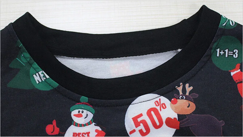 Уродливый Рождественский свитер с принтом Санта Клауса, свободный свитер унисекс для мужчин и женщин, пуловер, осенне-зимние топы, Рождественская одежда, M, L, XL