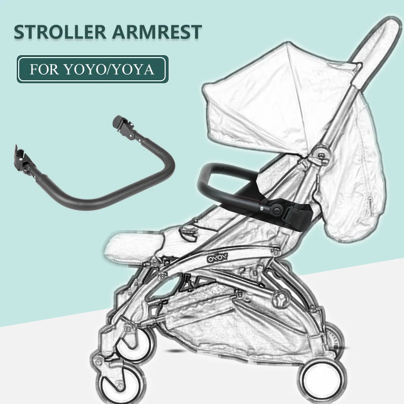 NewestArmrestAdjustableBumperBarBabyStrollerAccessoriesFitYoyo