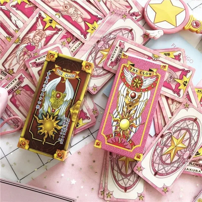 1 комплект Аниме Cardcaptor Сакура Клоу карты Косплей Реквизит KINOMOTO искатель карт Sakura