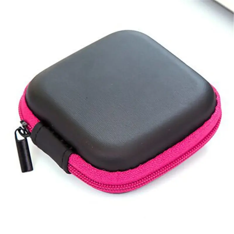 

New Earphone Wire Organizer Box Data Line Cables Storage Box Case Container Coin Headphone Protective Box Case Container 2019