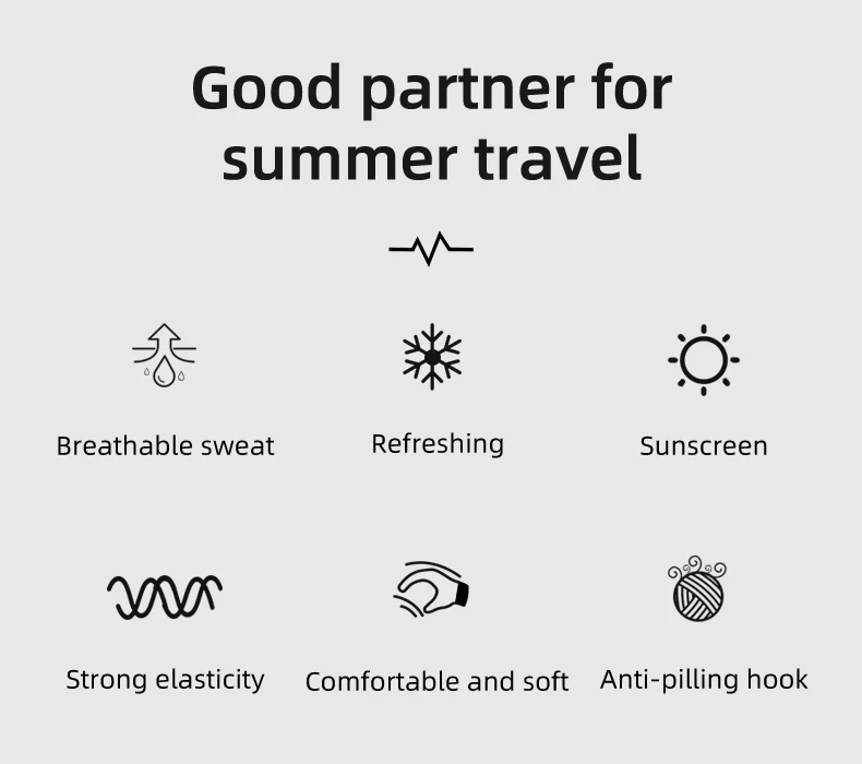 ROCKBROS Summer Face Scarf UV Protection Sweat-Absorbing Comfortable Headwear Qu