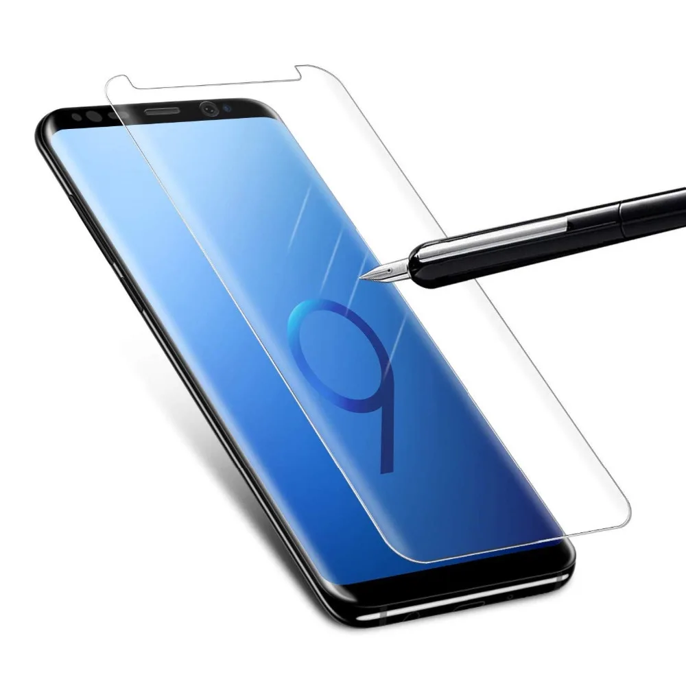 3D полное покрытие закаленное Стекло для SAMSUNG Galaxy note8 note9 Note10 Pro S6 S7 край S8 S9 S10 плюс Защитная пленка для экрана, защита