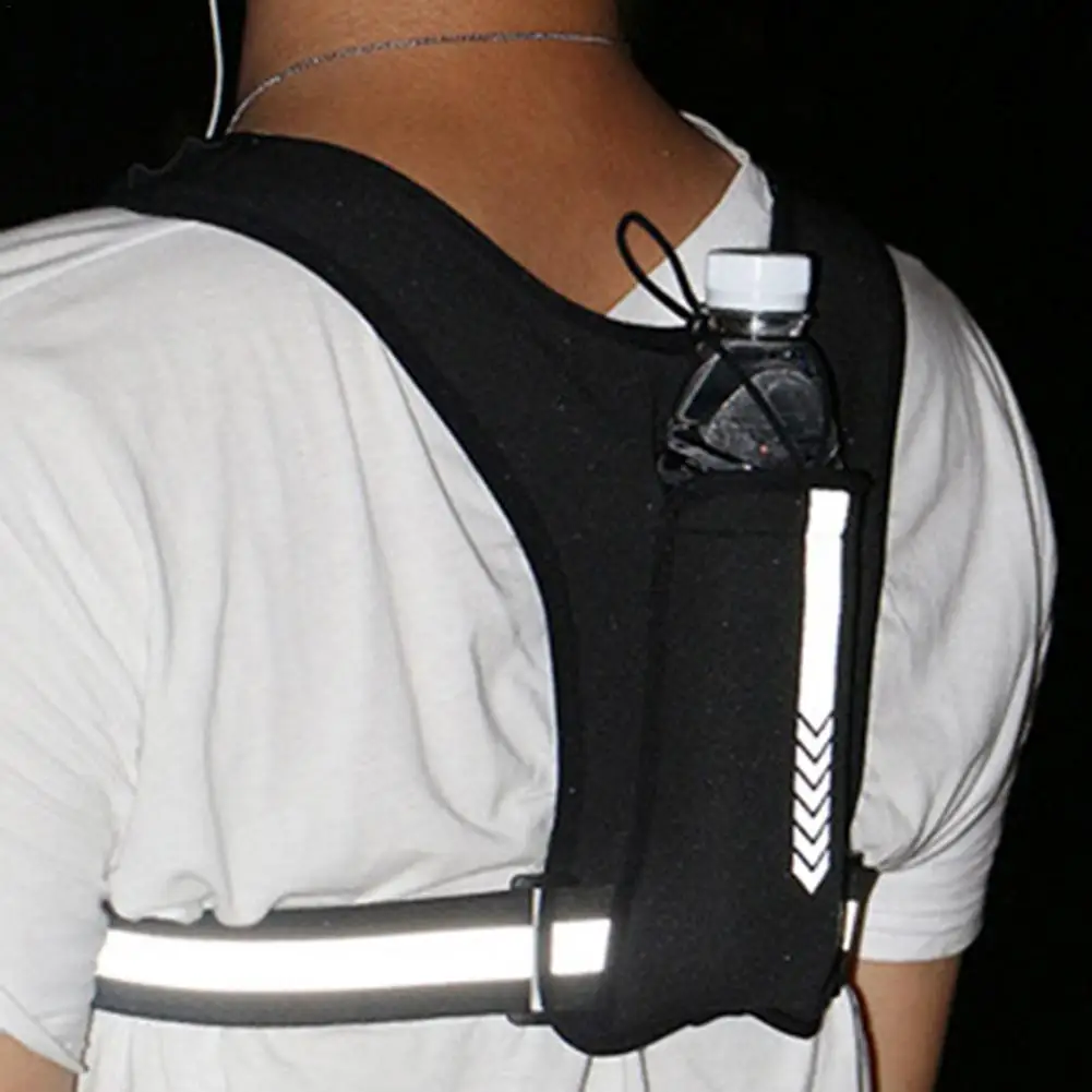 Running Backpack Lightweight Sport Vest Bags Male Female Trail Bag Large-Capacity Reflective Sports Waist For | Спорт и развлечения