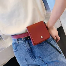 Модная женская уличная однотонная сумка-мессенджер на застежке, нагрудная сумка, поясная сумка, нагрудные сумки, маленькие поясные сумки, Bolsa Feminina