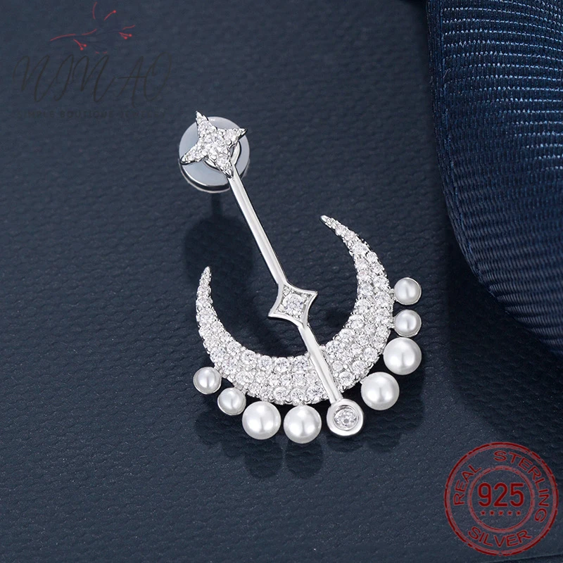 Женские длинные серьги из серебра 925 пробы 1:1 | Украшения и аксессуары