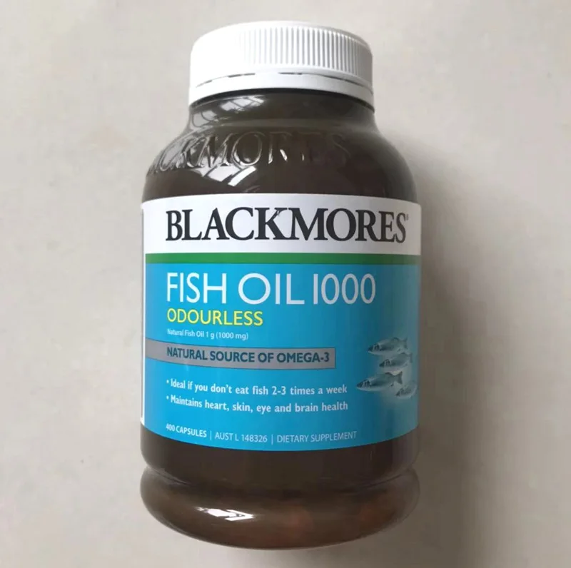 Блэкмурс рыбьего жира 1000 без запаха естественный источник omega-3 400 шт