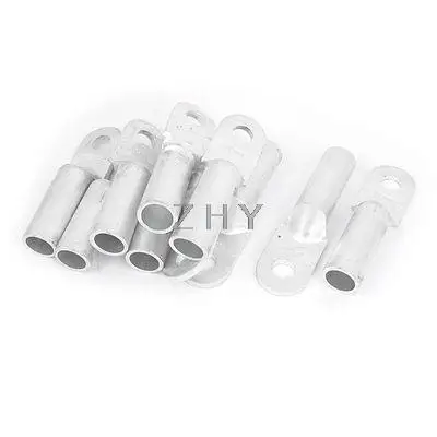 

10pcs 18mm Tube Hole Eyelet Connecting Aluminum Tubular Cable Terminal Ends