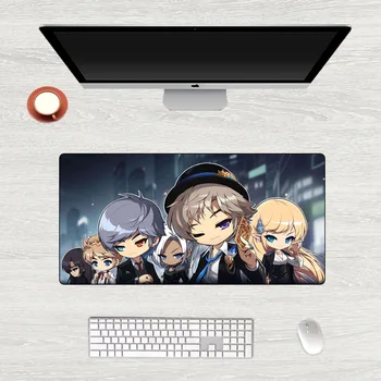 

Large 60X30cm XL Anime gaming mouse pad computer gamer mousepad keyboard mouse mats lock edge notebook laptop mats