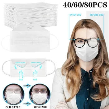 

Disposable Face Shield Cloth Mouth Mask Washable 3-Ply Face Shield Windproof Breathable Face Mask mondmaskers Mascarilla Tela