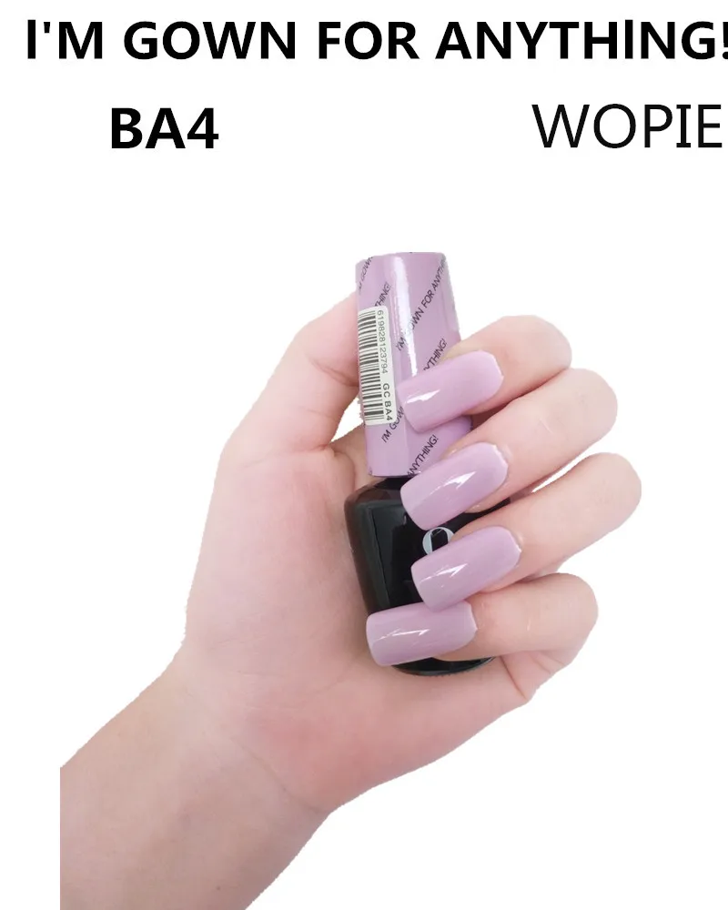 BA4 In I'm платье для всего 15 мл УФ-светодиодный Гель-лак Vernis Перманентный стойкий