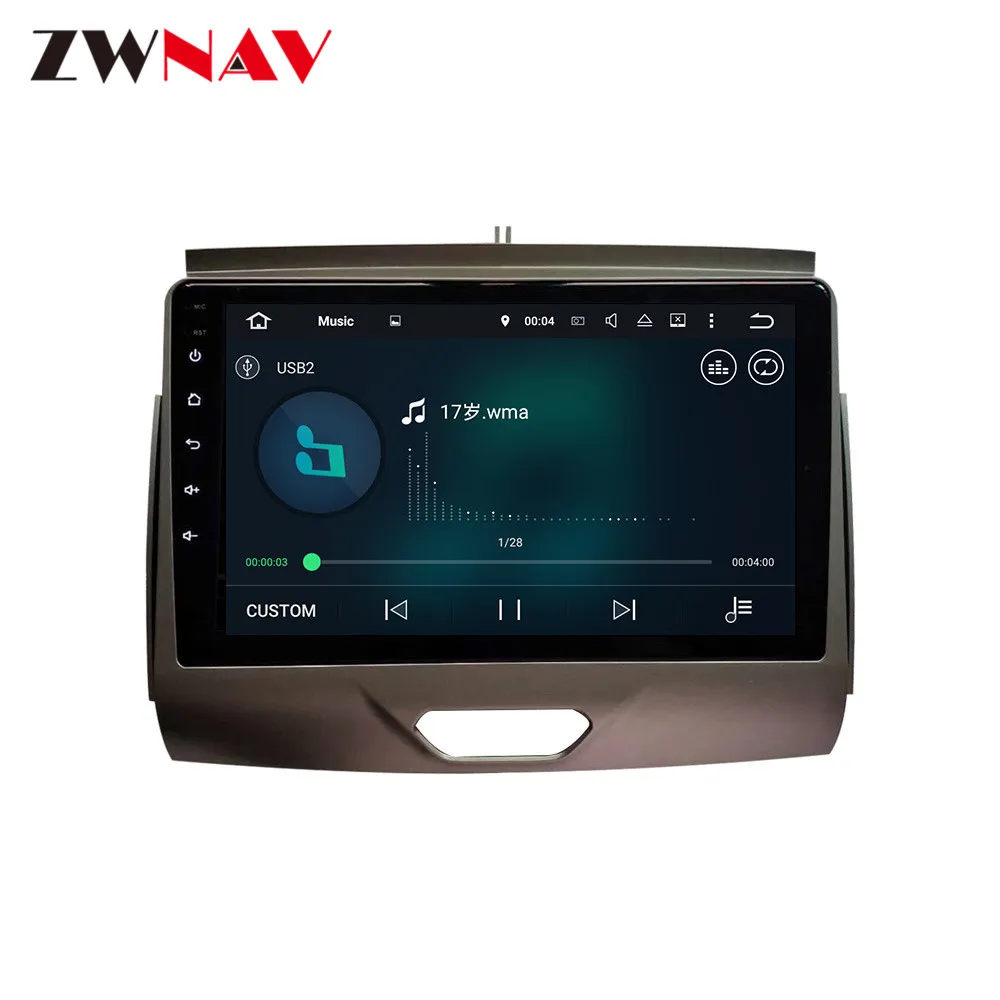 DSP Android 9,0 Автомобильный gps навигатор Автомобильный без DVD плеер для Ford Ranger- автомобильный стерео радиоплеер магнитофон головное устройство