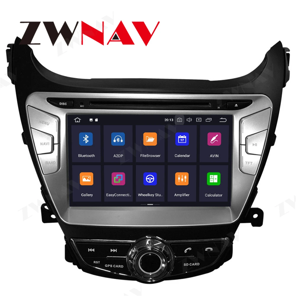 Carplay For Hyundai Elantra MD Avante 2011 2012 2013 Android Screen Player GPS Navi Auto Audio Stereo Radio Recorder Head Unit