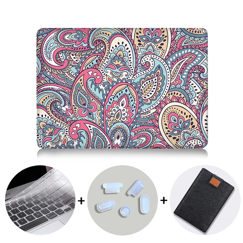 MTT чехол для ноутбука Macbook Air 11 13,3 12 дюймов Pro retina 13 15 с сенсорной панелью Жесткий Чехол сумка для ноутбука Funda a1706 a1466 - Цвет: MB11