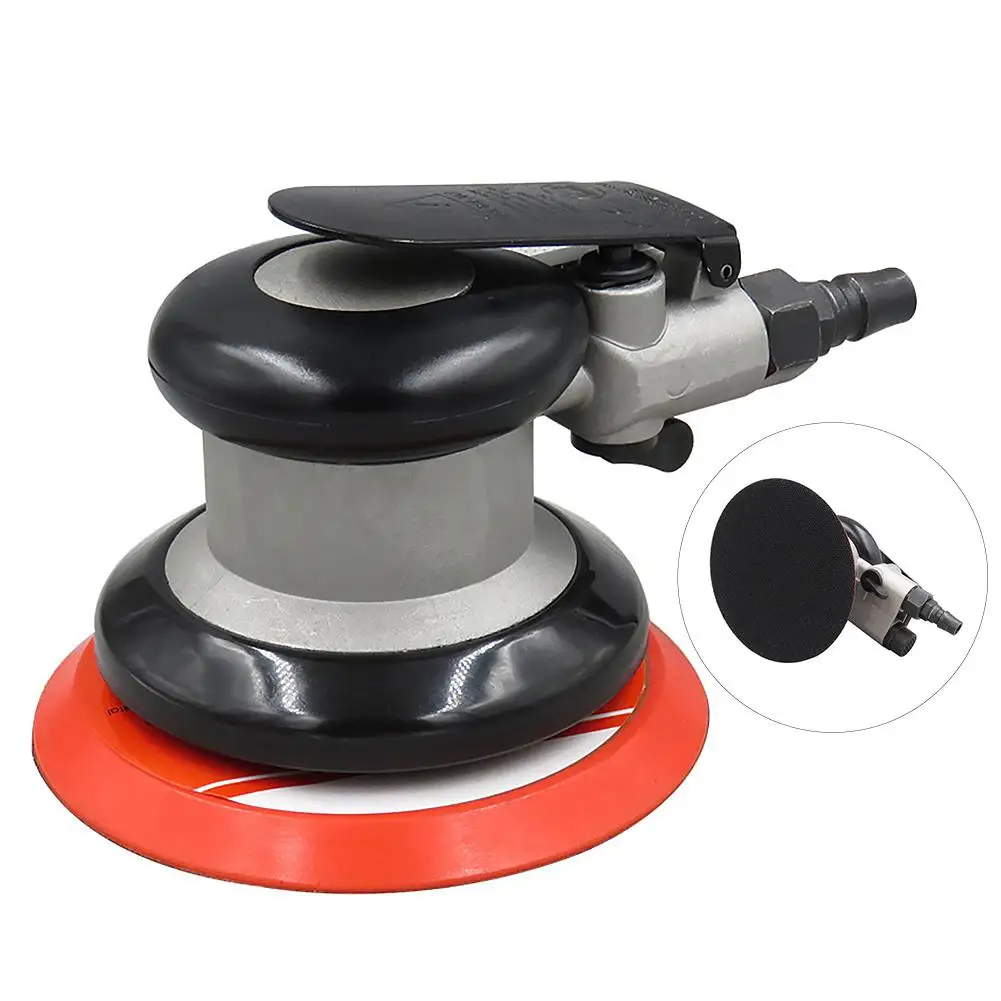 Air Pneumatic Orbitals Palm Sander Sanding Machine Car Polishing Waxing Finishing Tool For 5