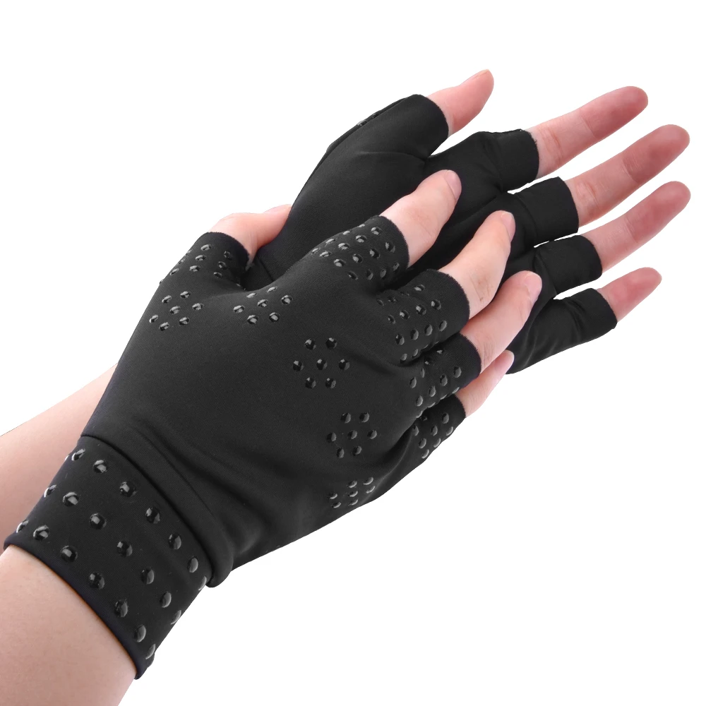 1 пара Магнитная терапия перчатки, поддержка запястья анти-артрит ручной протектор здравоохранения сжатия подтяжки для Для мужчин и Для женщин