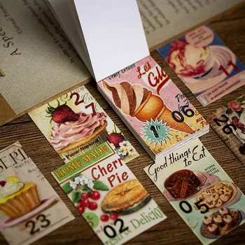 

31 Sheets Vintage Memo Pad Retro Coffice Sticky Notes Mini Plant Animal Scrapbooking Stickers Diary Decoration Stationery
