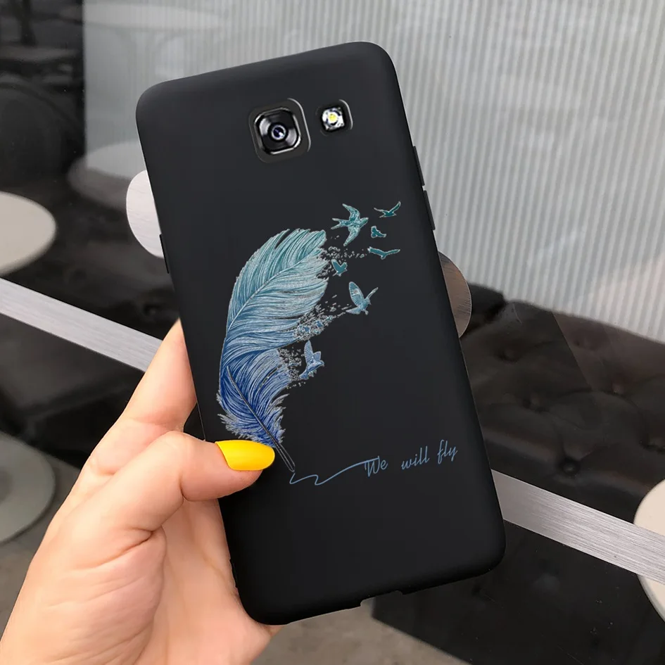 Cute Anime Panda Phone Case - Shockproof Cover for Samsung Galaxy A5 Series