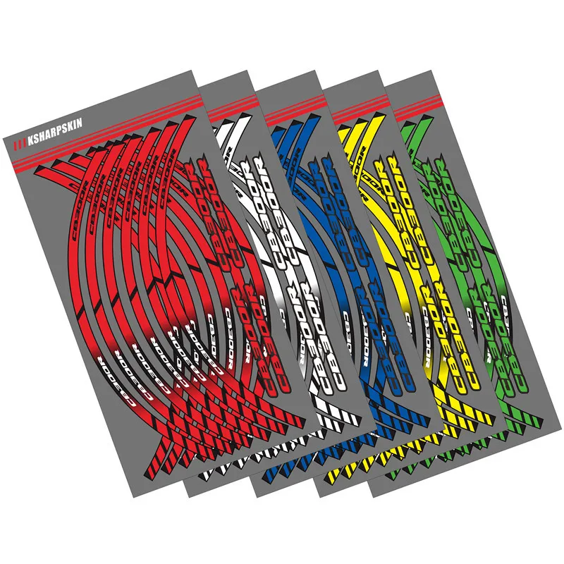 12 полосок мотоциклетная наклейка для колес светоотражающий обод полоса наружный обод аксессуар наклейка s для HONDA CB300R cb 300r